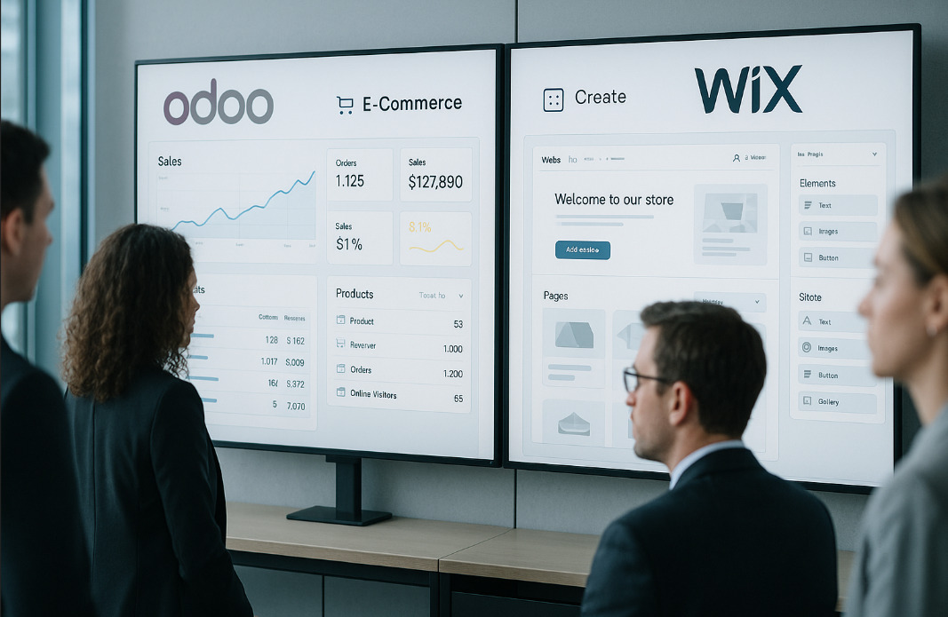 Odoo vs Wix