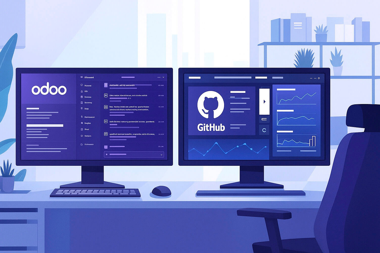 Conector de Odoo con GitHub